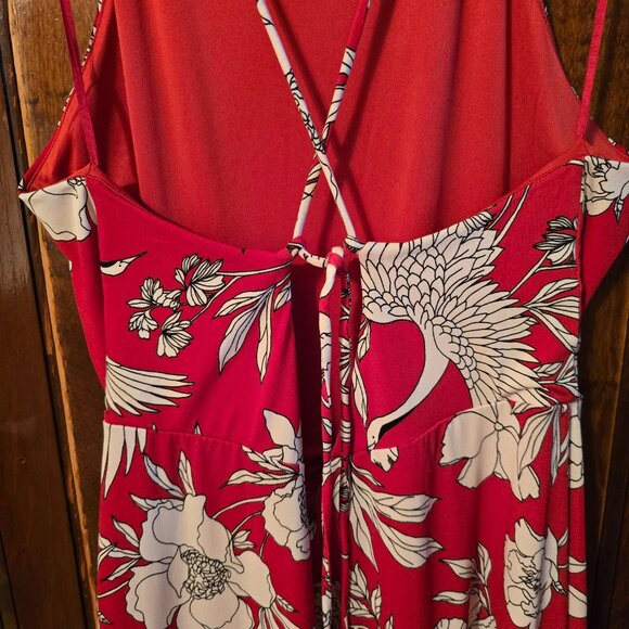 Express Backless Strappy Maxi Dress with Slit - L - Picture 4 of 4